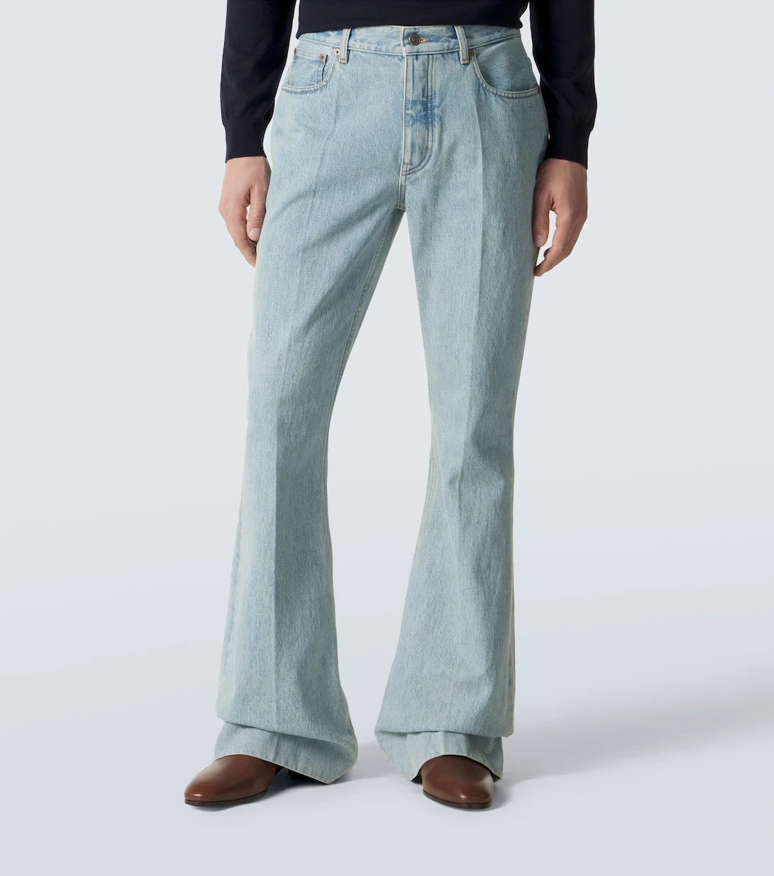 Valentino - Logo flared jeans