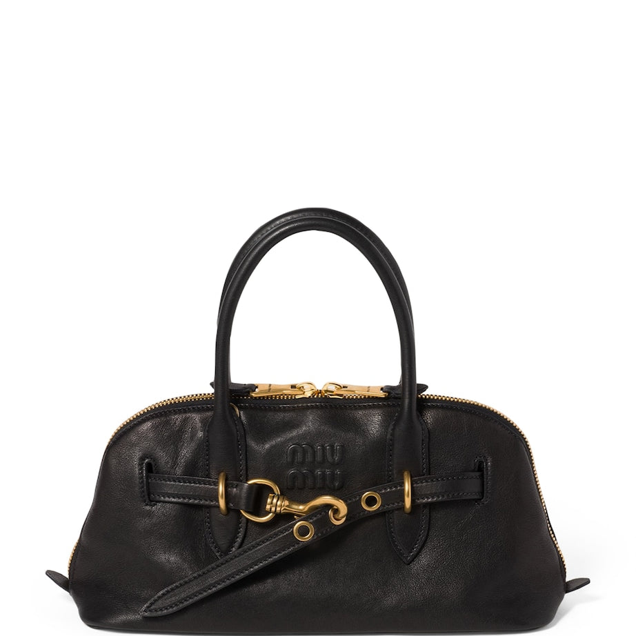 Black Aventure Top-Handle Bag