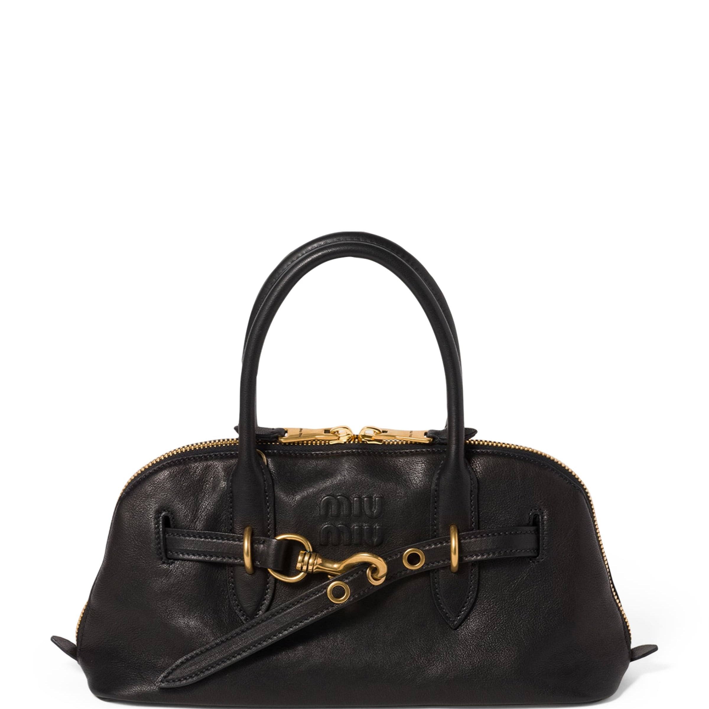 Black Aventure Top-Handle Bag
