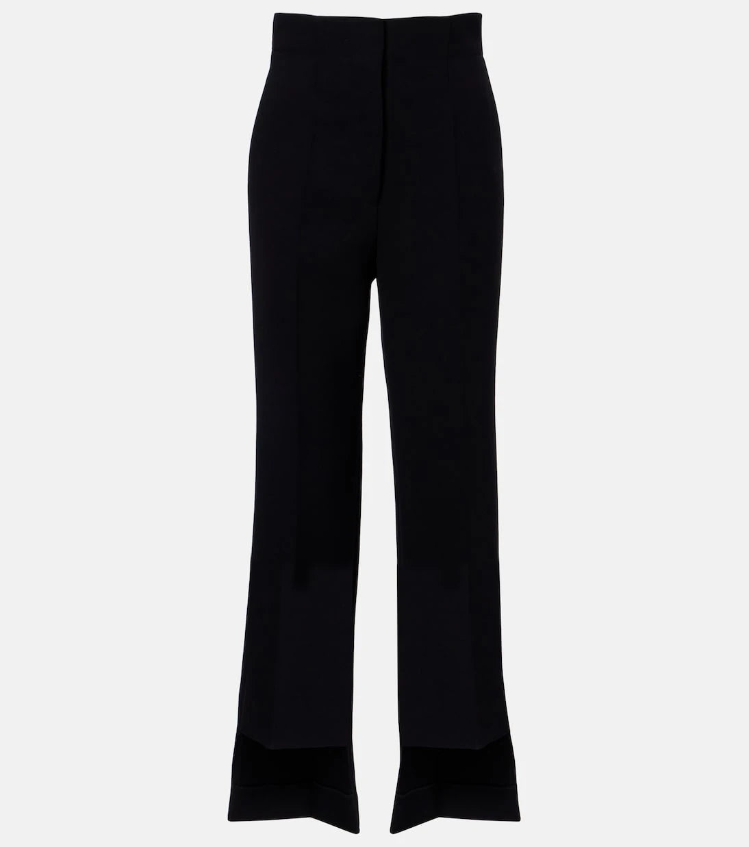Khaite - Rae high-rise crêpe flared pants
