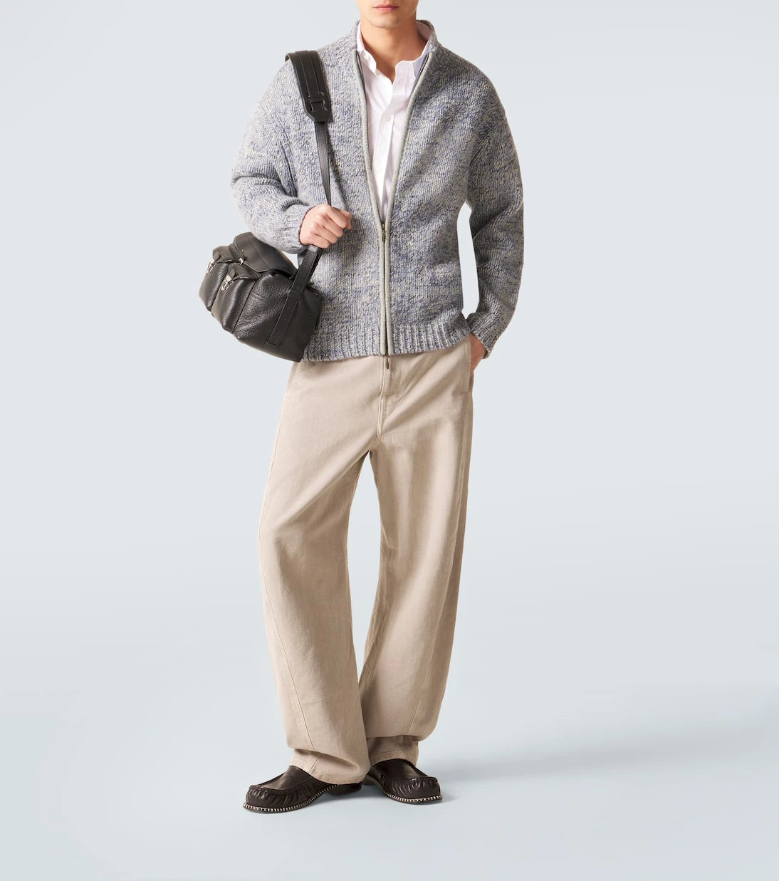 Le Kasha - Lamdu cashmere zip-up cardigan