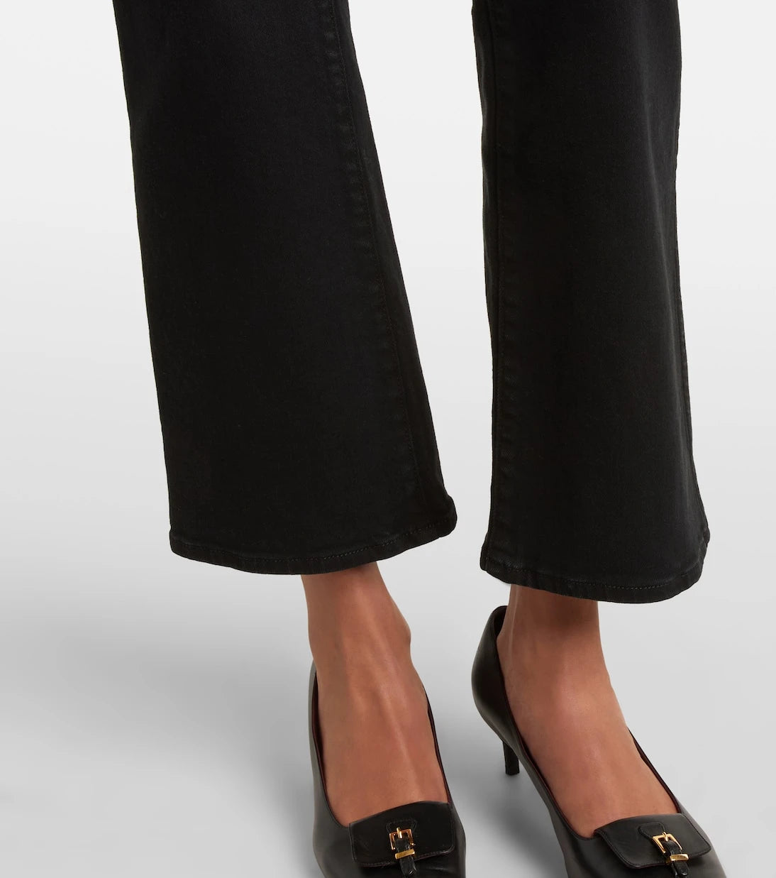 Khaite - Vivian high-rise cropped flared jeans