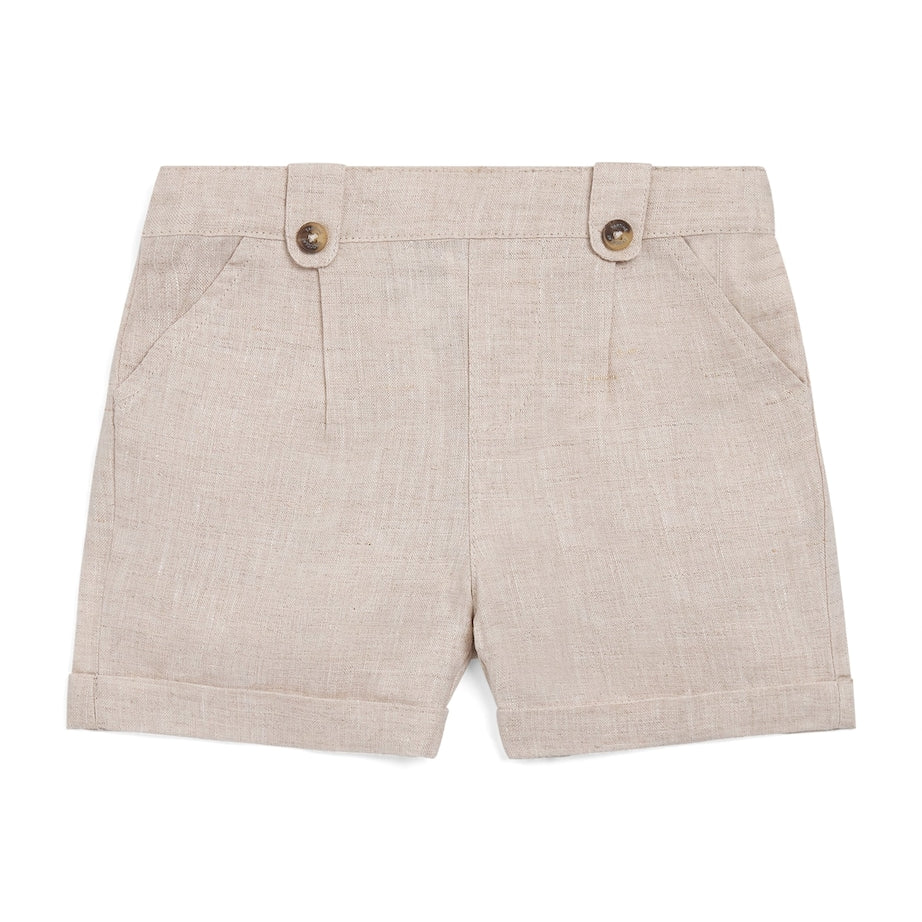 Tartine et Chocolat Linen Ceremony Shorts (3 Months – 4 Years)