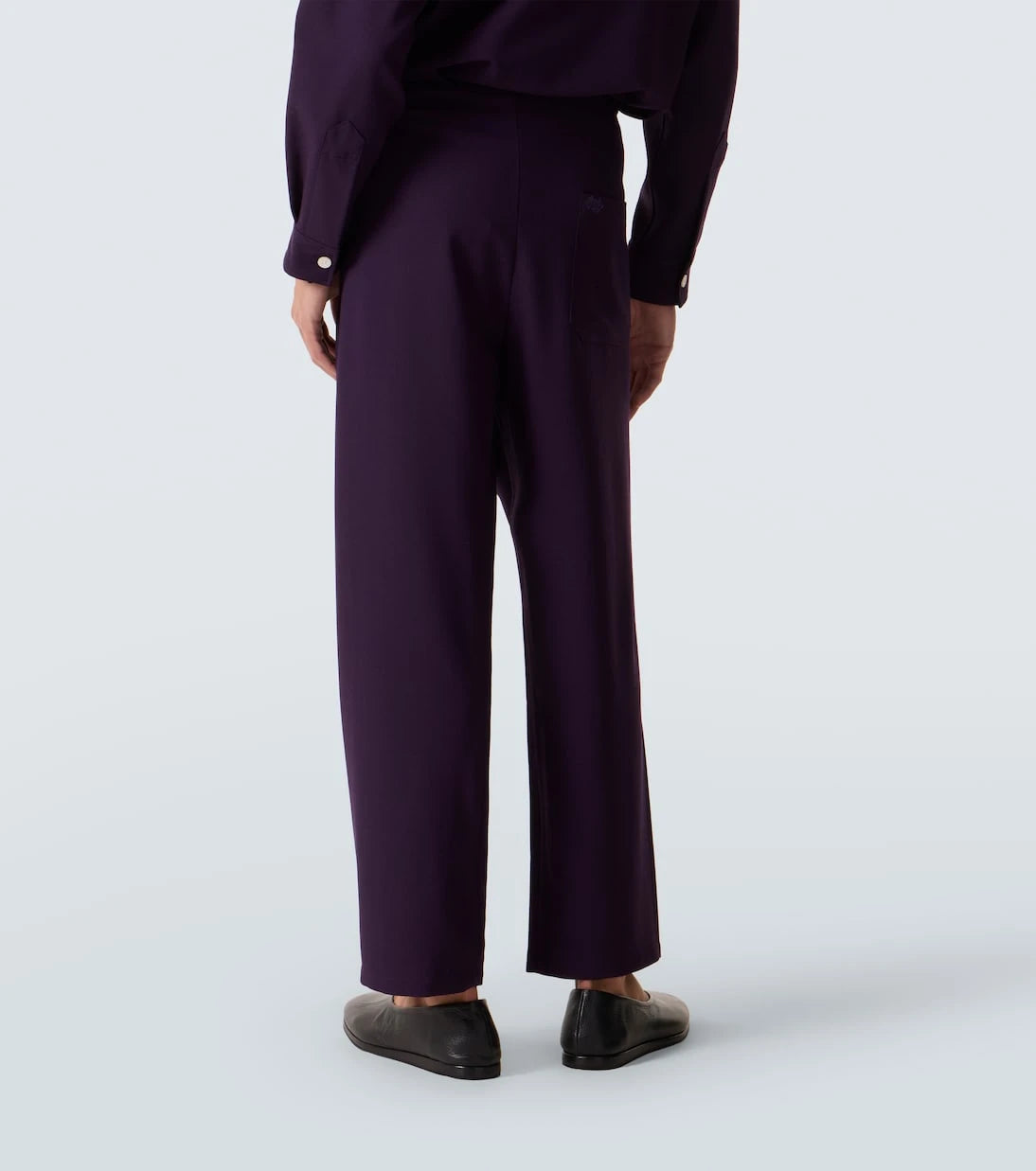 Bode - Astor wool wide-leg pants