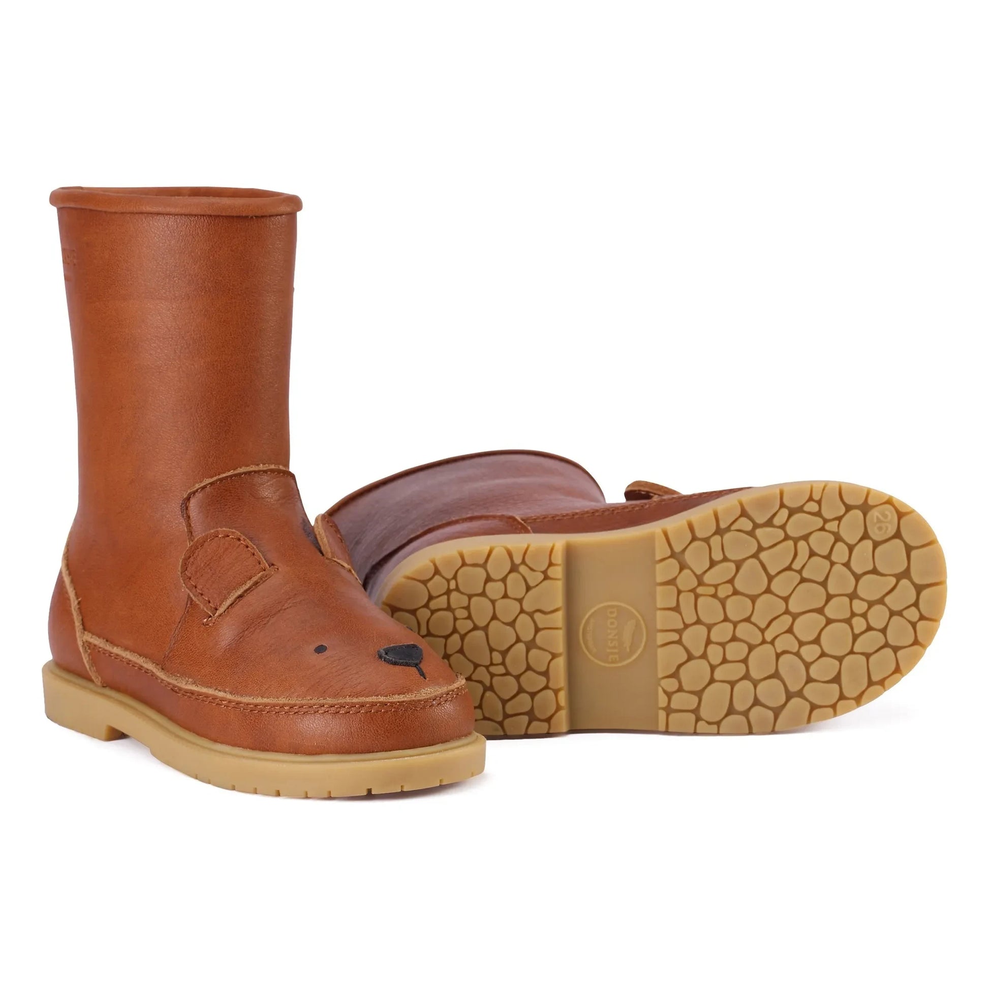 Donsje - Wadudu Fur Lined Boots  | Brown
