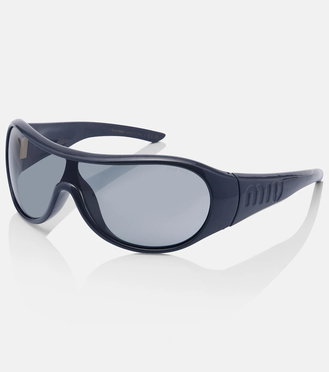 Miu Miu - Logo shield sunglasses
