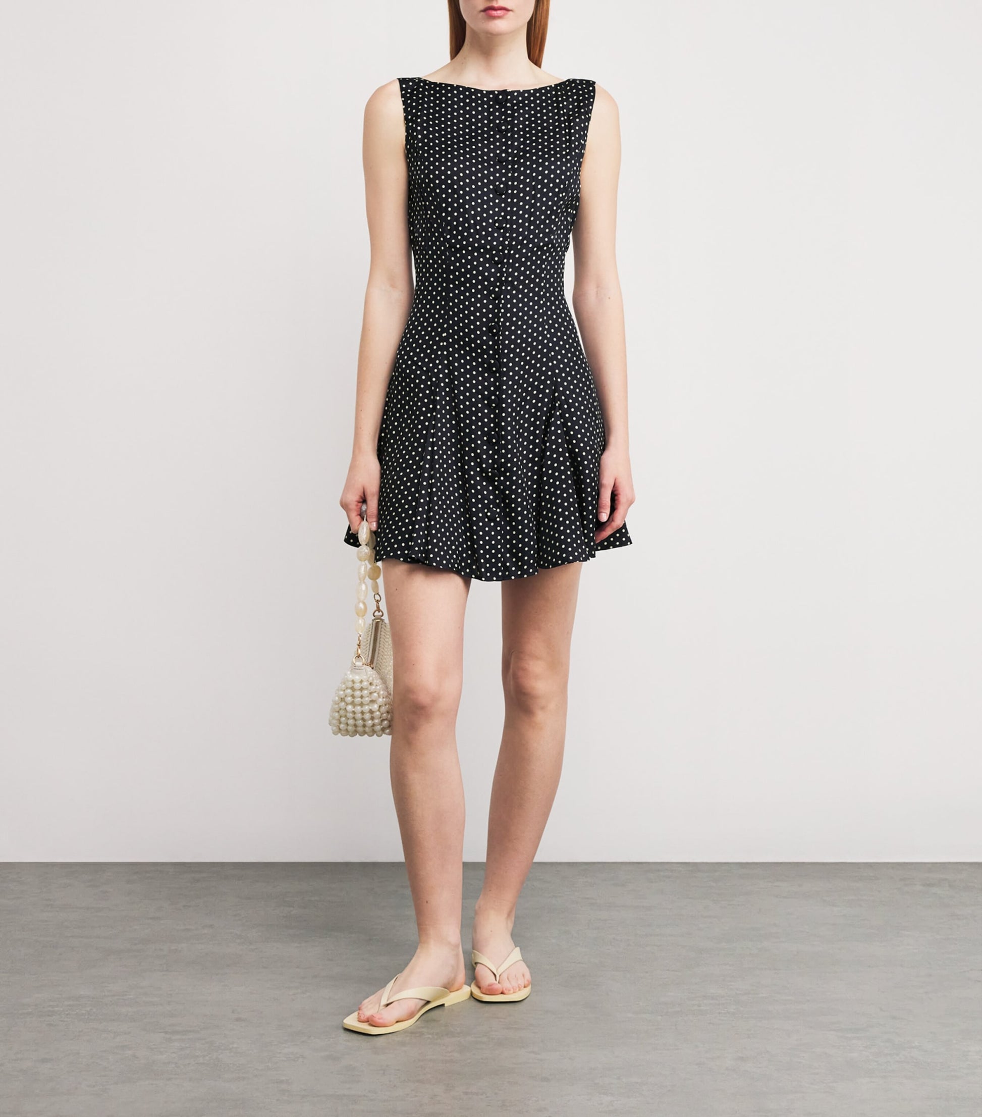 Silk-Blend Monette Mini Dress