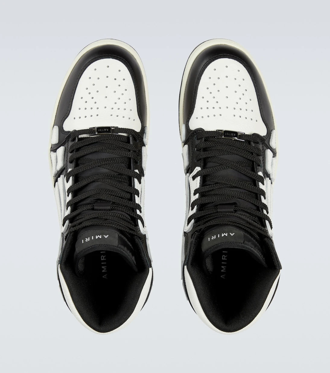 Amiri - Skeleton high-top leather sneakers