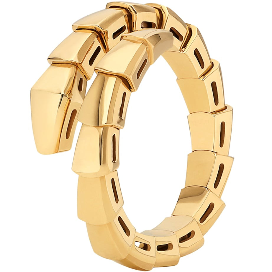 Bvlgari Yellow Gold Serpenti Viper Ring