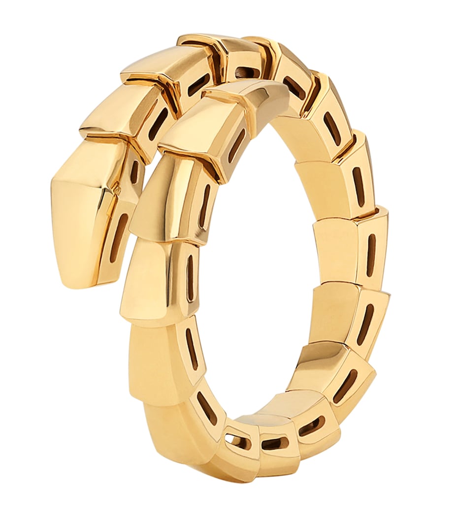 Bvlgari Yellow Gold Serpenti Viper Ring