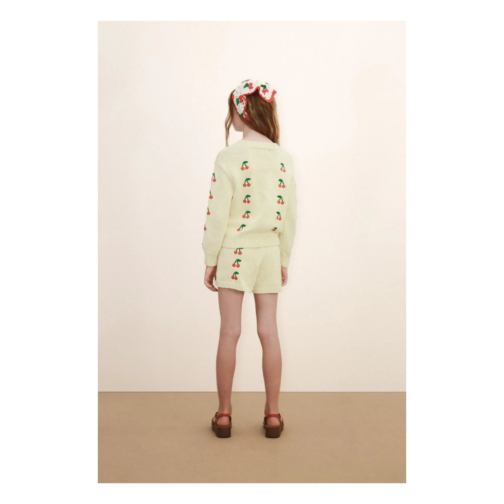 Tinycottons - Cherry Sweater | Pale yellow
