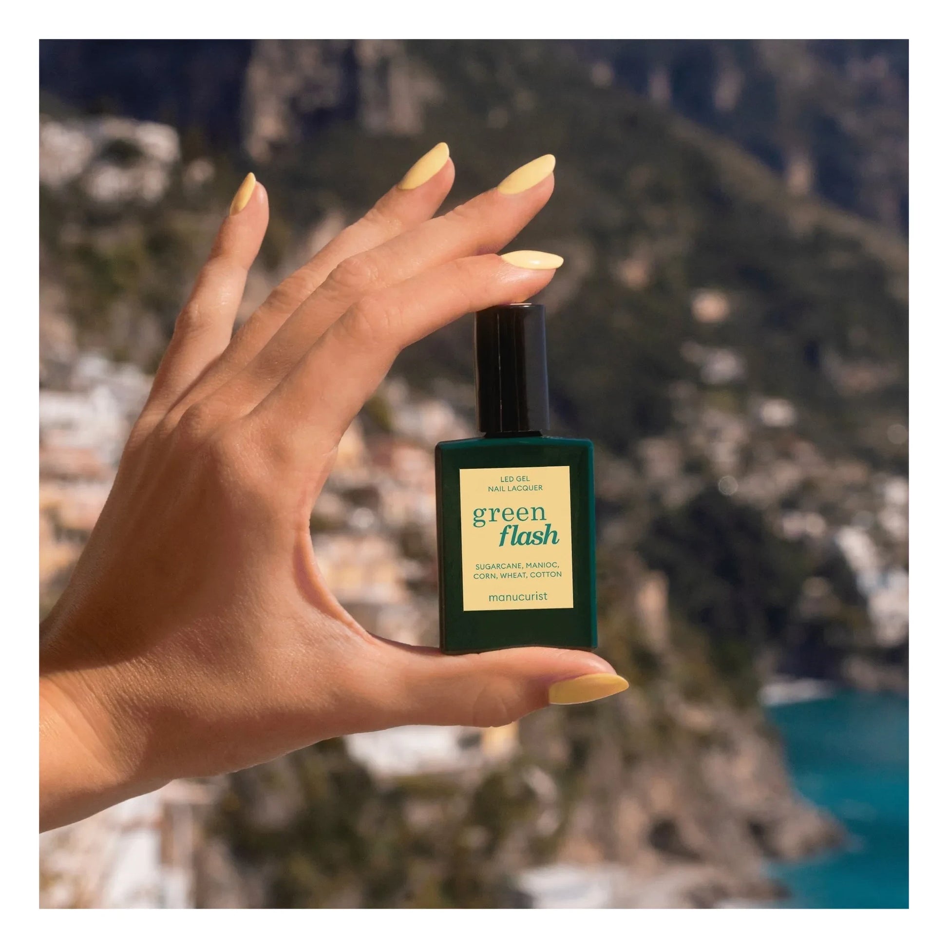 Manucurist - Mimosa Green Flash Semi-Permanent Nail Polish - 15 ml