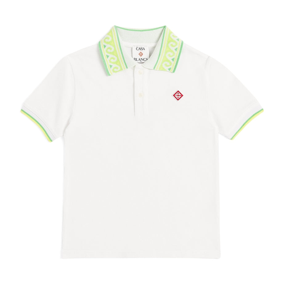 Casablanca Kids Cotton Polo Shirt (3-14 Years)