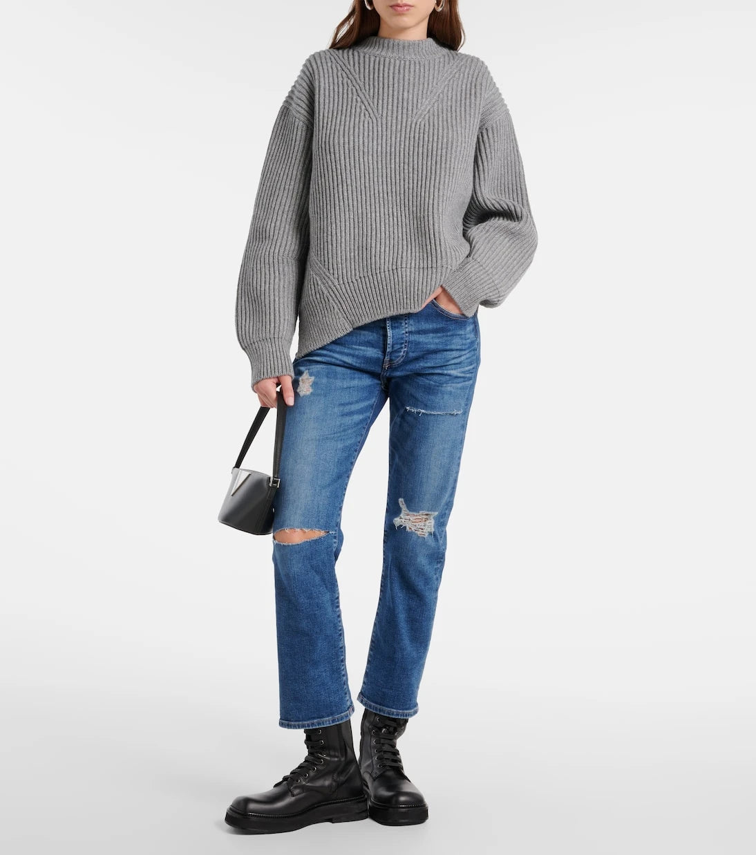 AG Jeans - American mid-rise straight jeans