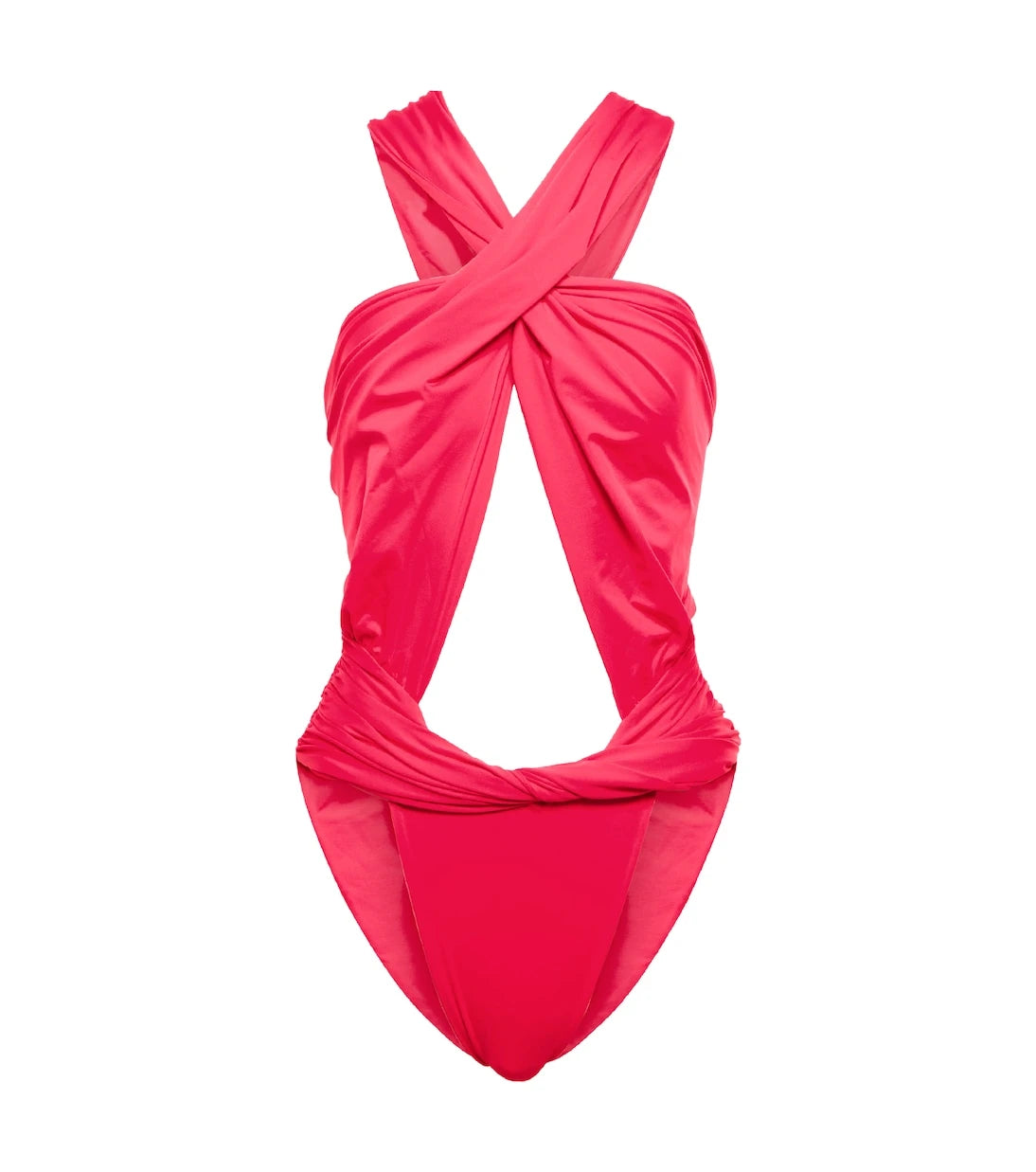 Magda Butrym - Cutout halterneck swimsuit