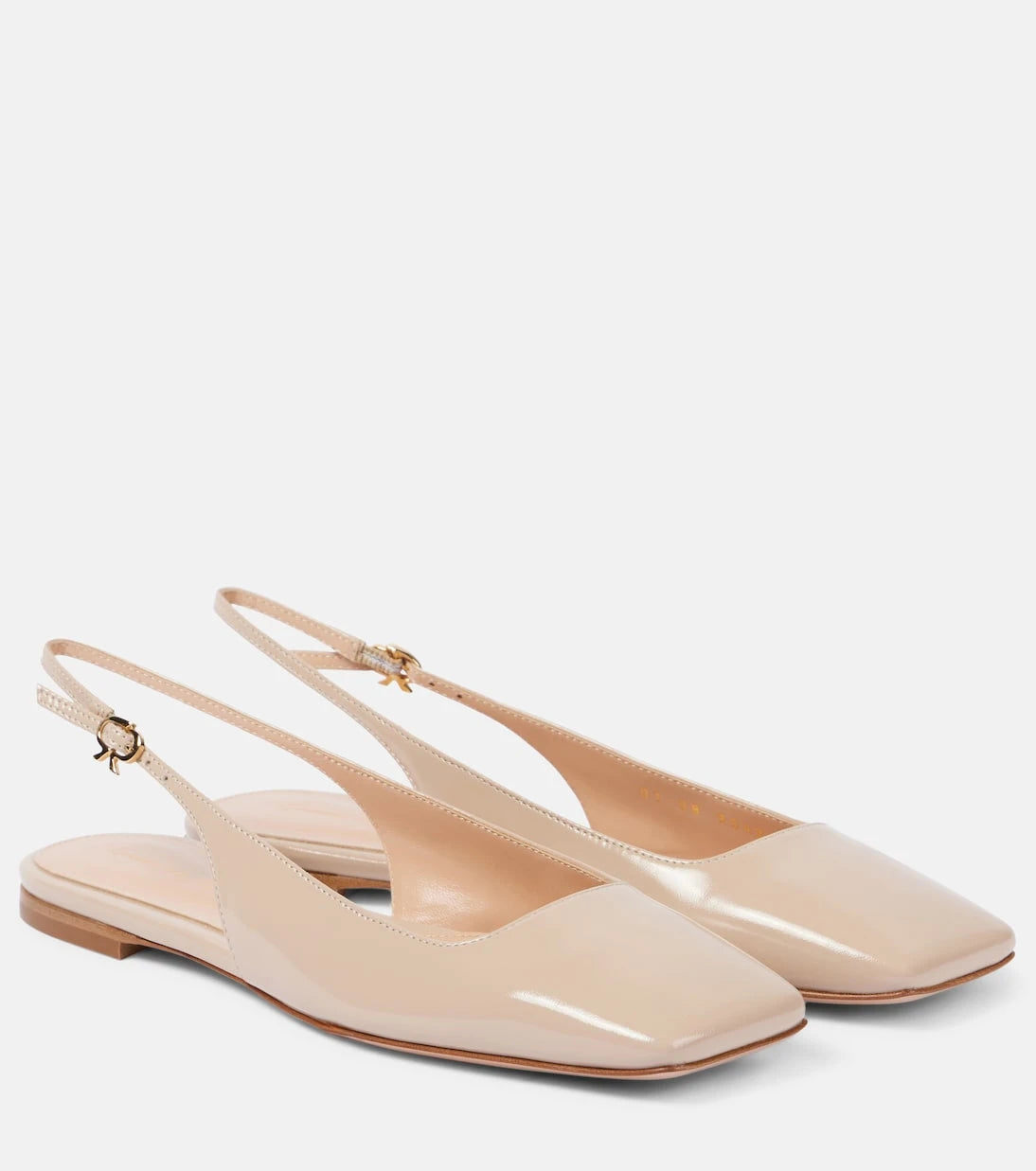Gianvito Rossi - Patent leather ballet flats