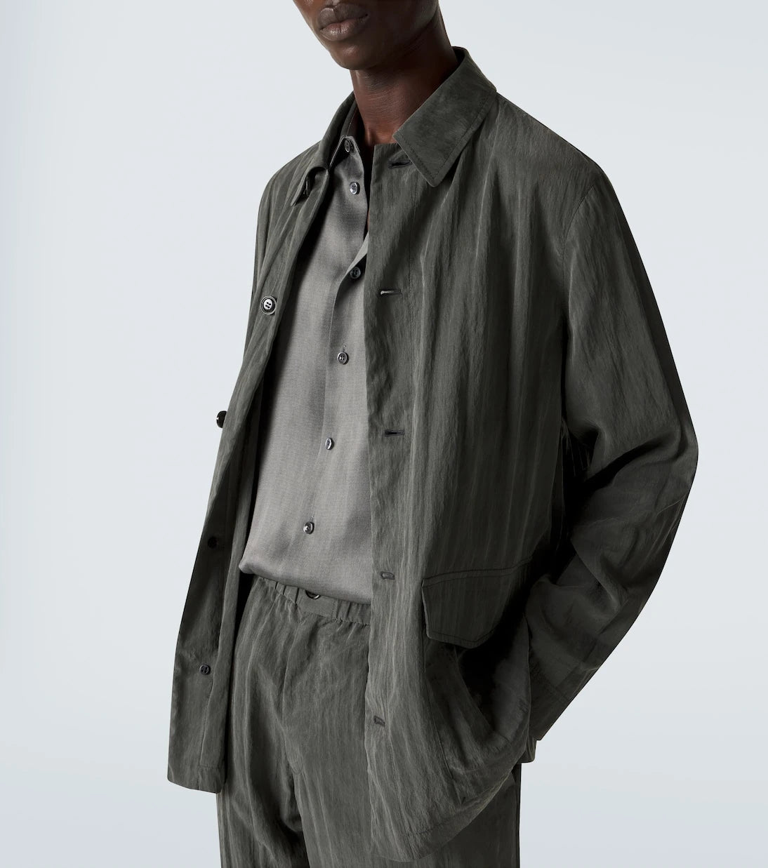 Giorgio Armani - Canvas overshirt