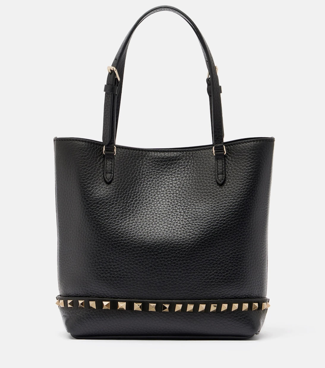 Valentino Garavani - Rockstud Small leather tote bag