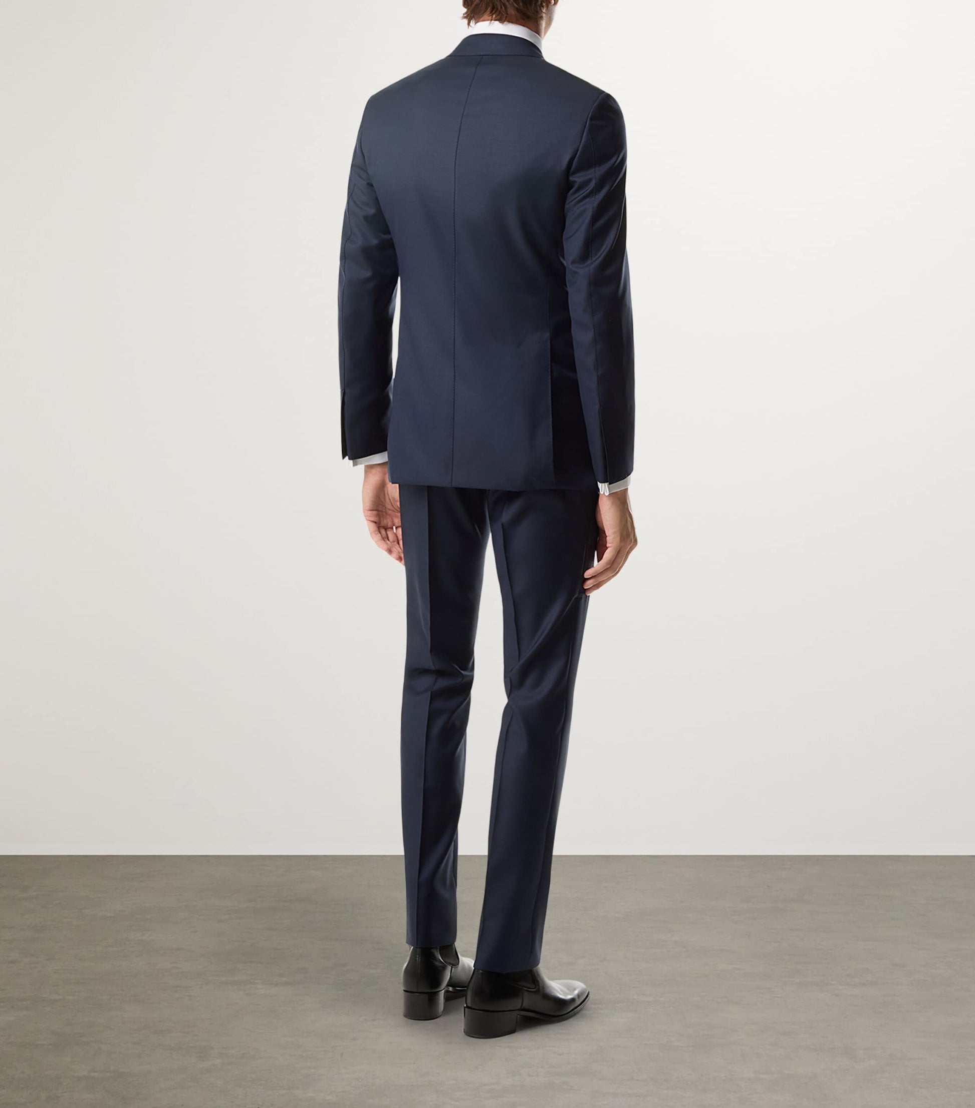 TOM FORD Wool Super 110s Sharkskin Shelton 2-Piece Suit
