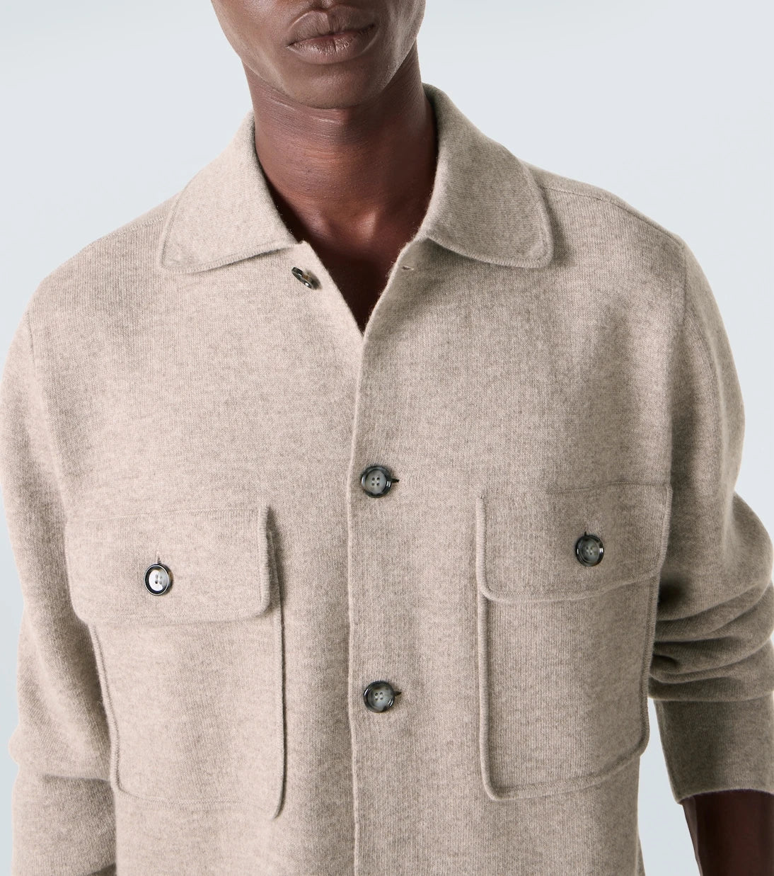 Allude - Wool and cashmere overshirt