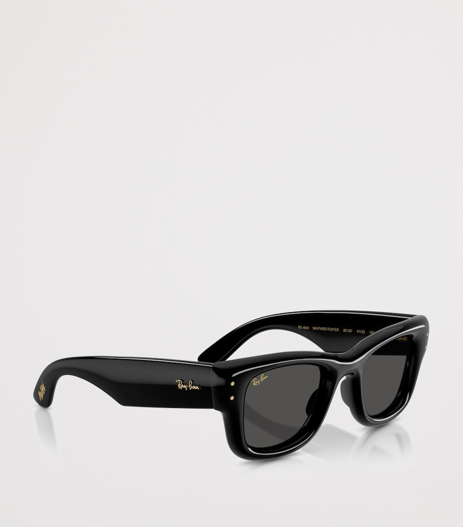 Ray-Ban Black x A$AP Rocky Wayfarer Puffer Sunglasses