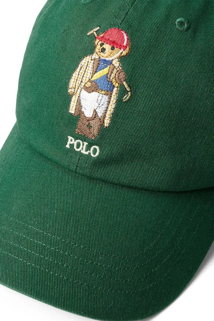 Памучна шапка с козирка Polo Ralph Lauren