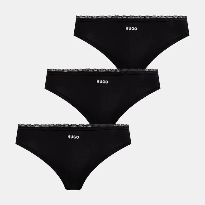 HUGO kadın bikini külot TRIPLET MICRO BRIEF 3'lü