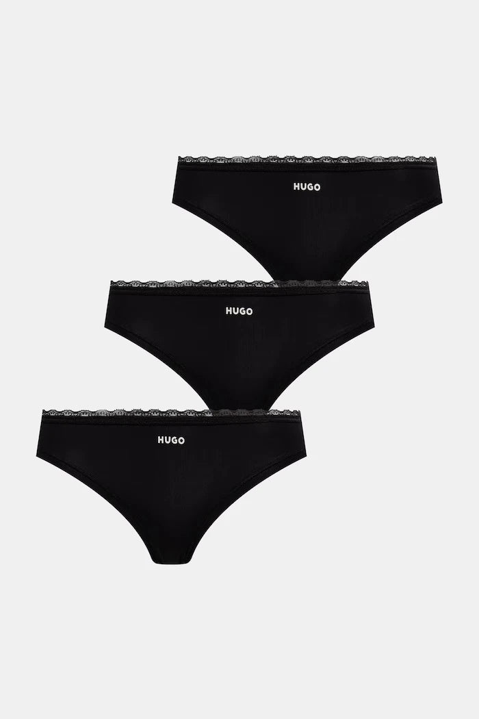 HUGO kadın bikini külot TRIPLET MICRO BRIEF 3'lü