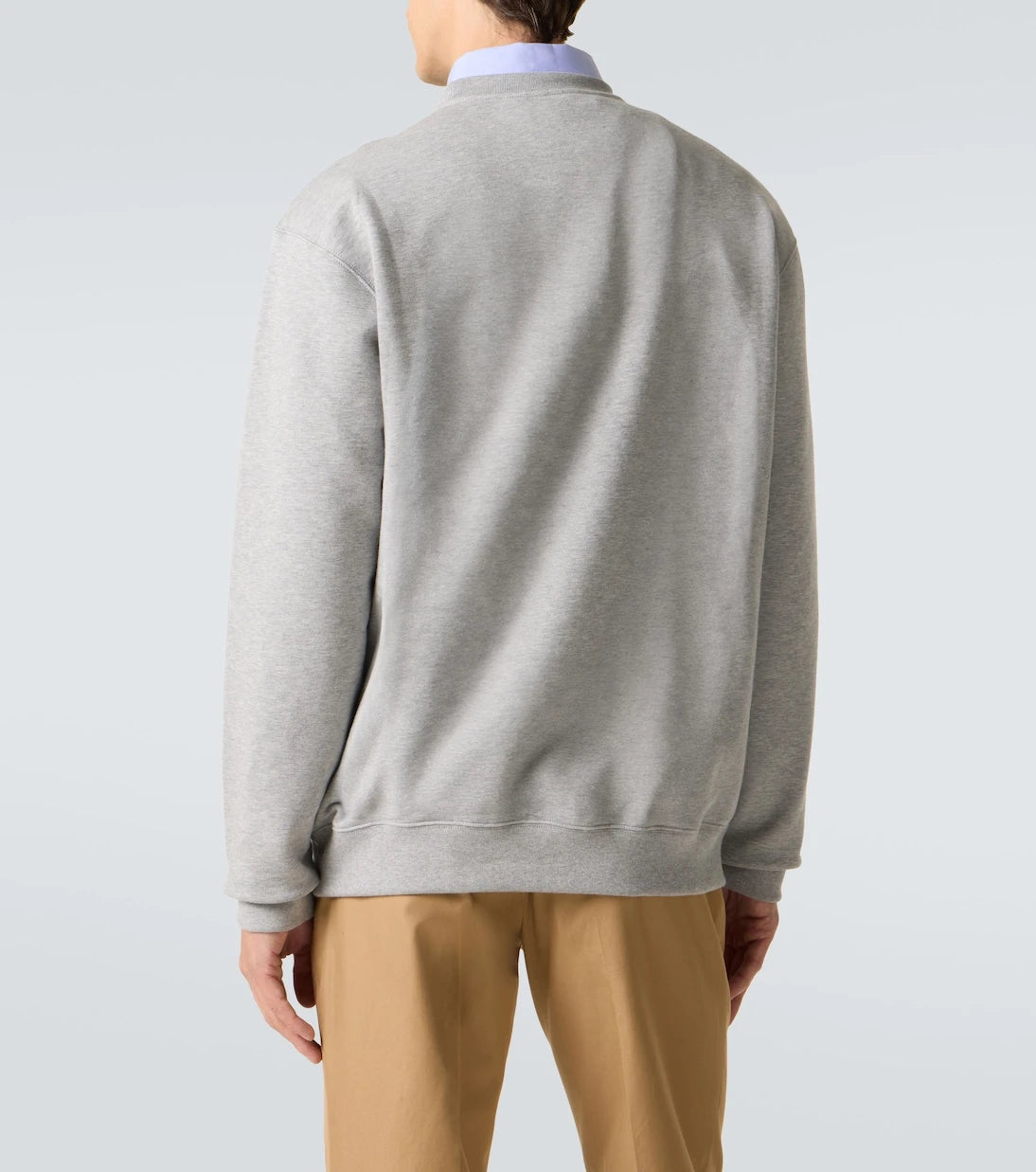 Gucci - Web Stripe cotton sweatshirt