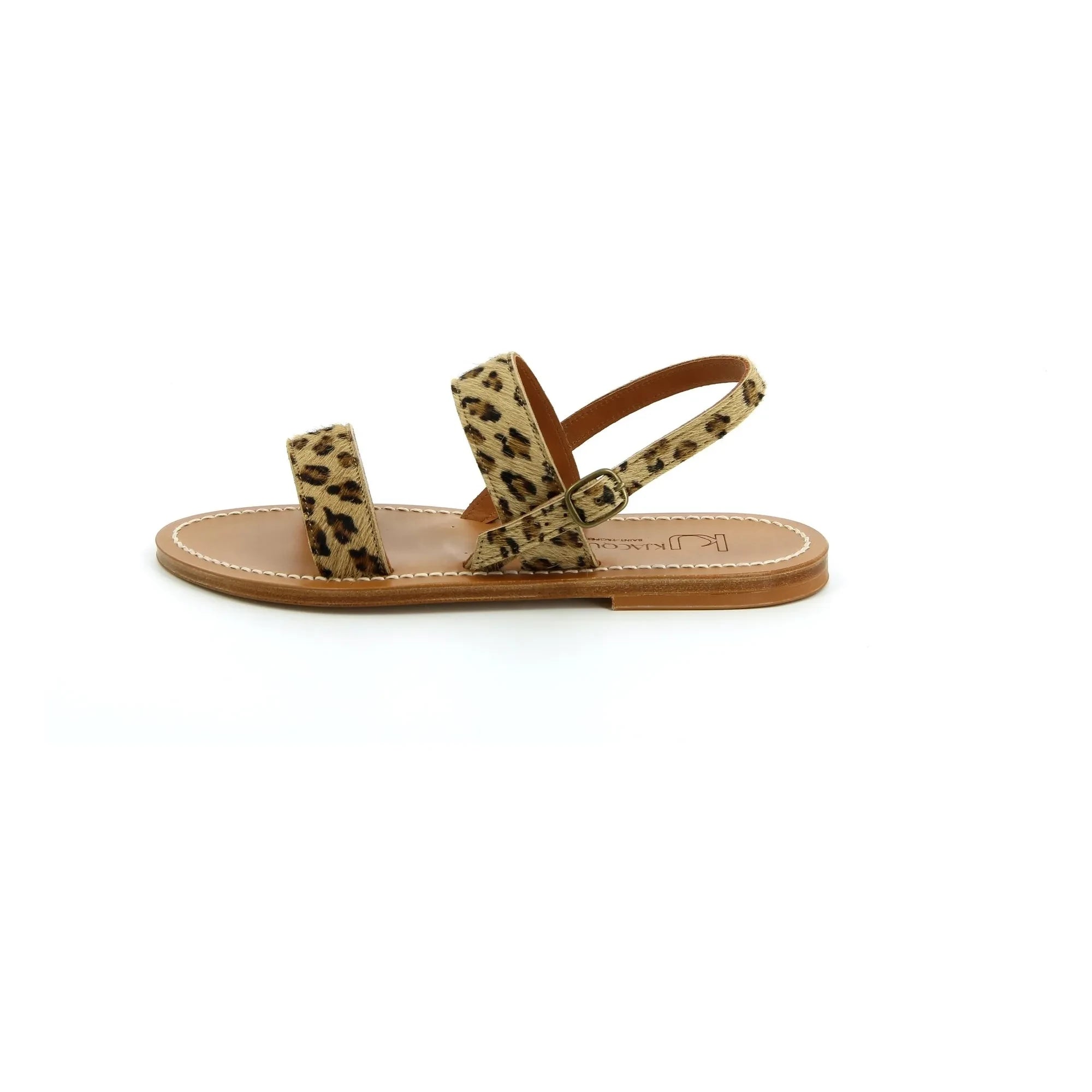 K.Jacques - Horsy Barigoule sandal | Leopard