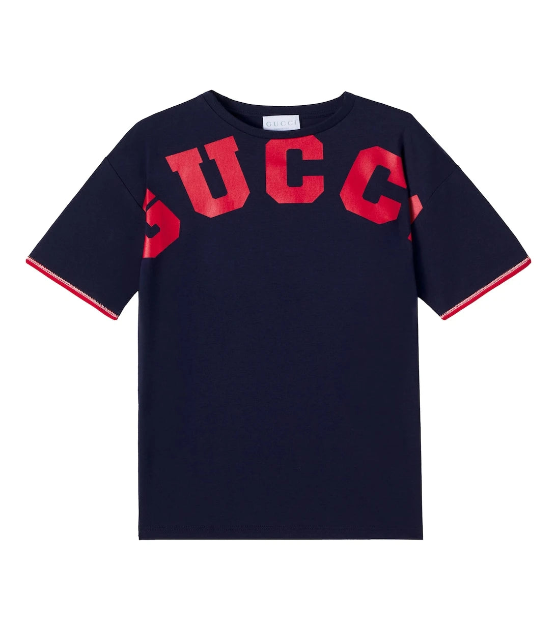 Gucci Kids - تي شيرت من القطن المطبوع