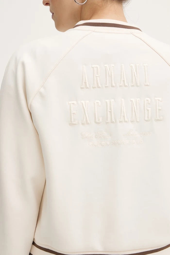 Armani Exchange суичър с цип дамски