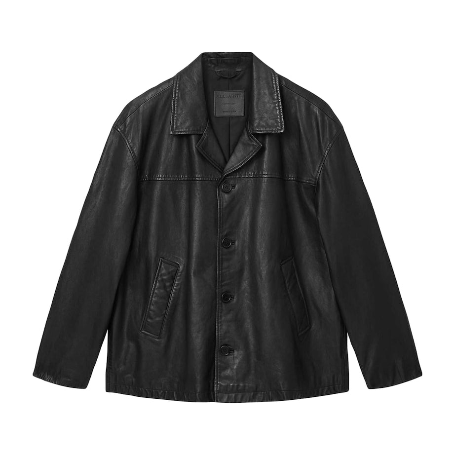 Black Bradwell Leather Jacket