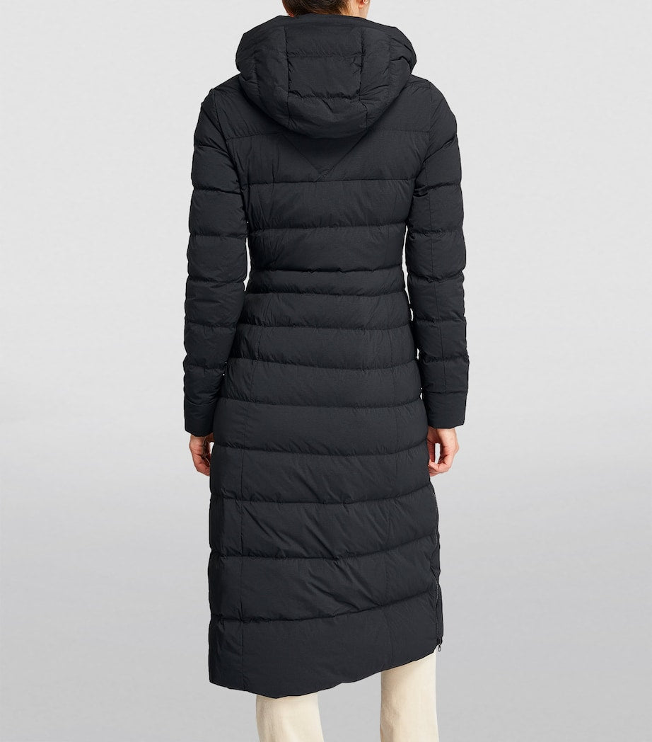 Canada Goose Black Down-Filled Clair Long Coat