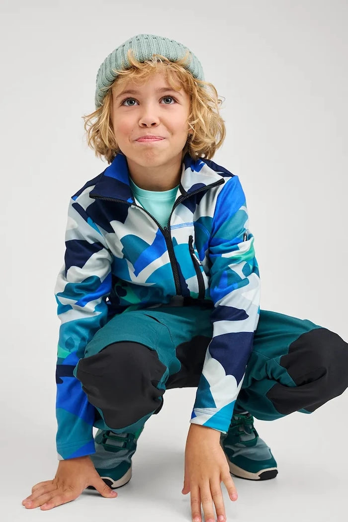 Çocuklar için polar fermuarlı sweatshirt Iisisti
