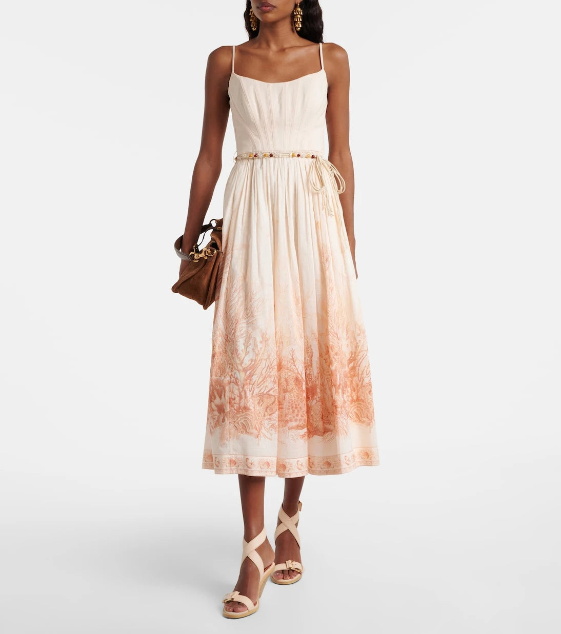 Zimmermann - Orla 85 leather sandals