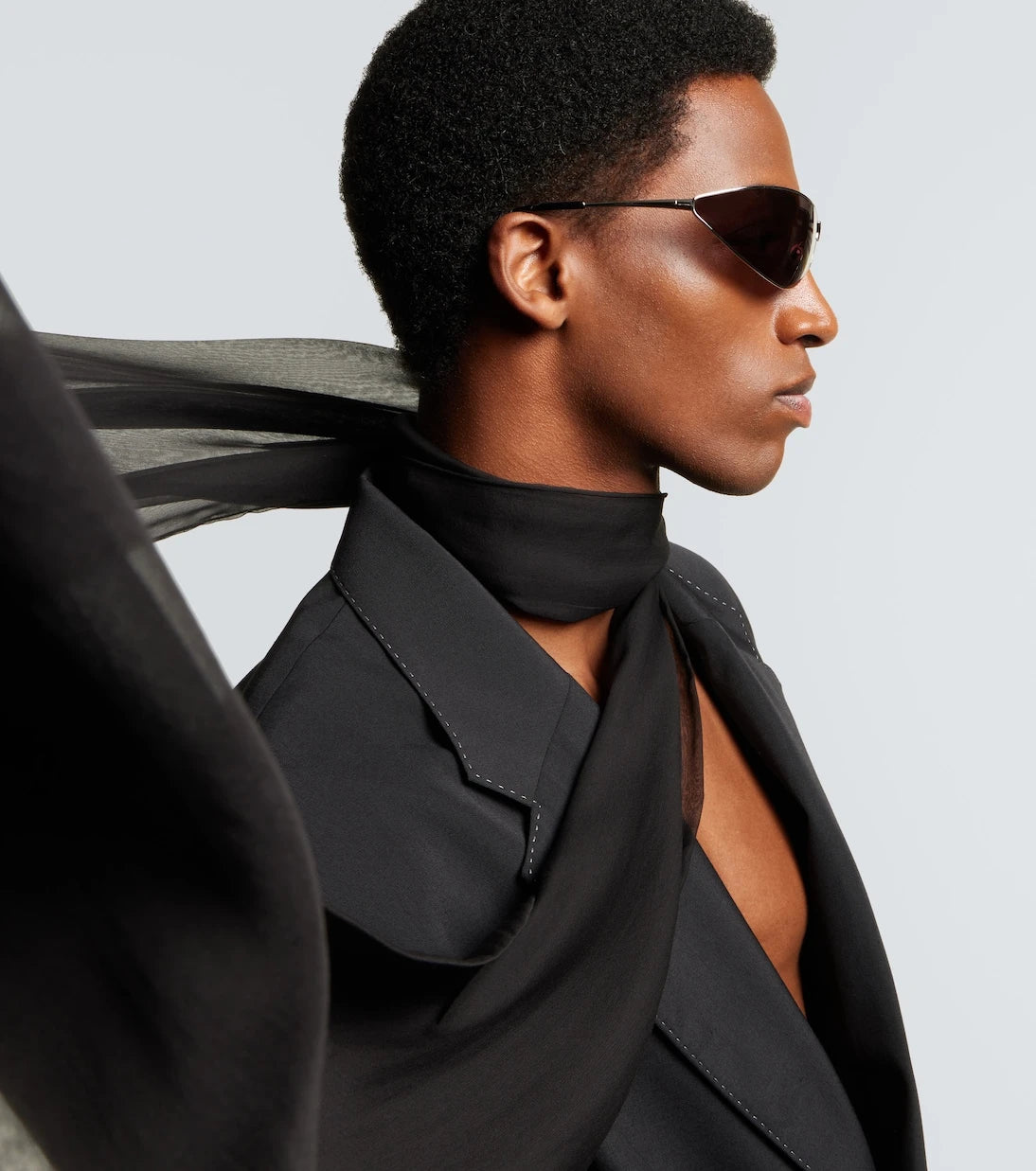 Balenciaga - Razor cat-eye sunglasses