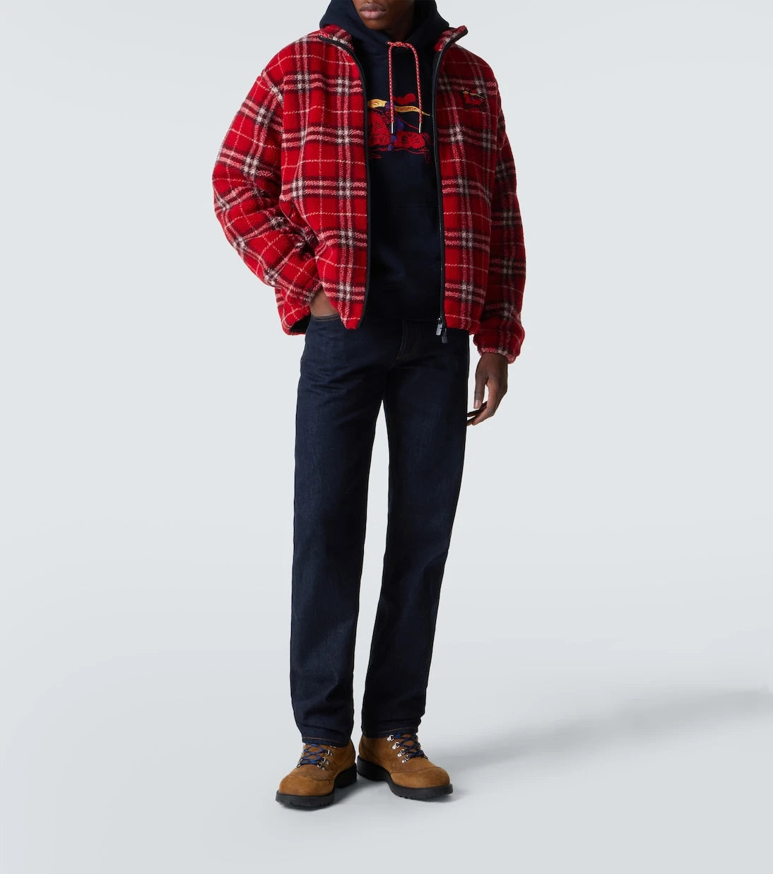 Burberry - EKD cotton hoodie
