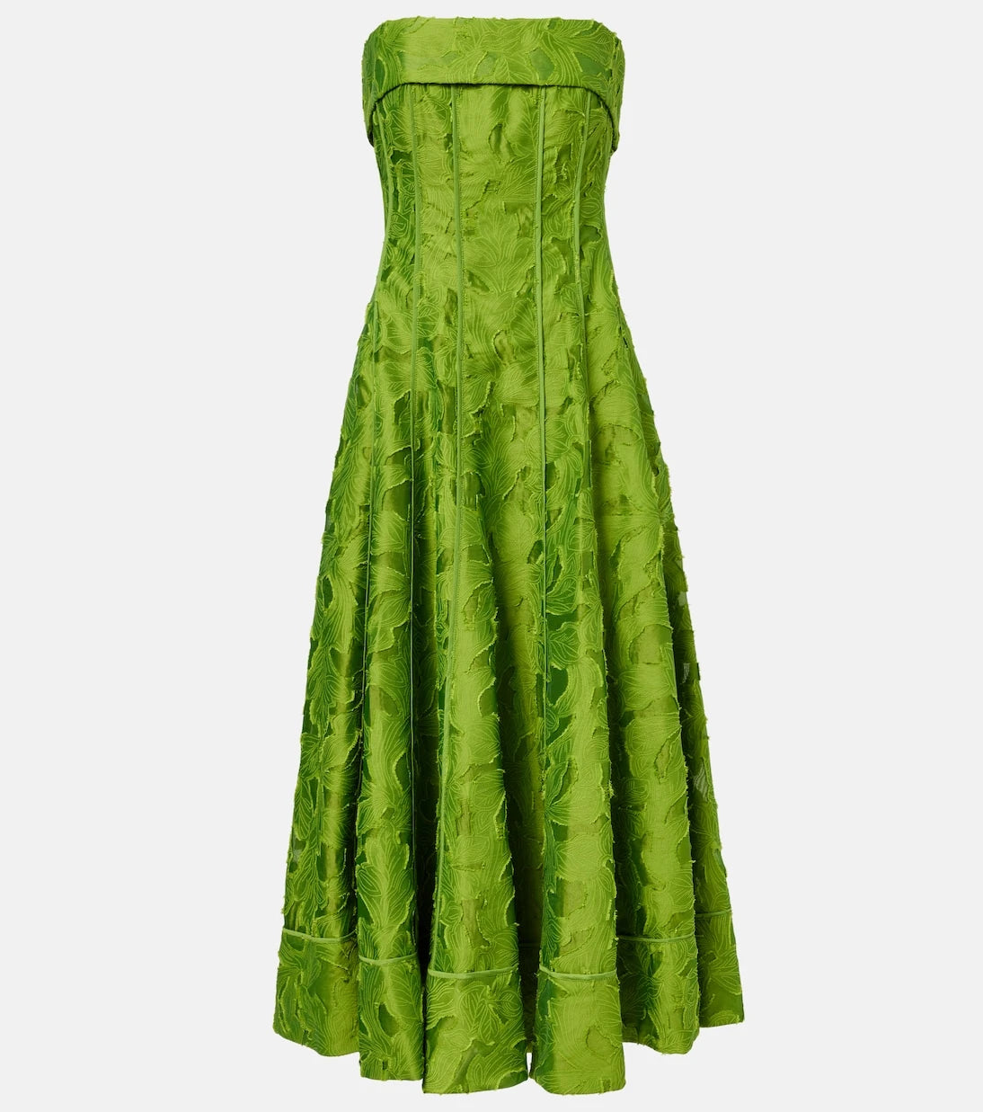 Simkhai - Imogen jacquard bustier dress