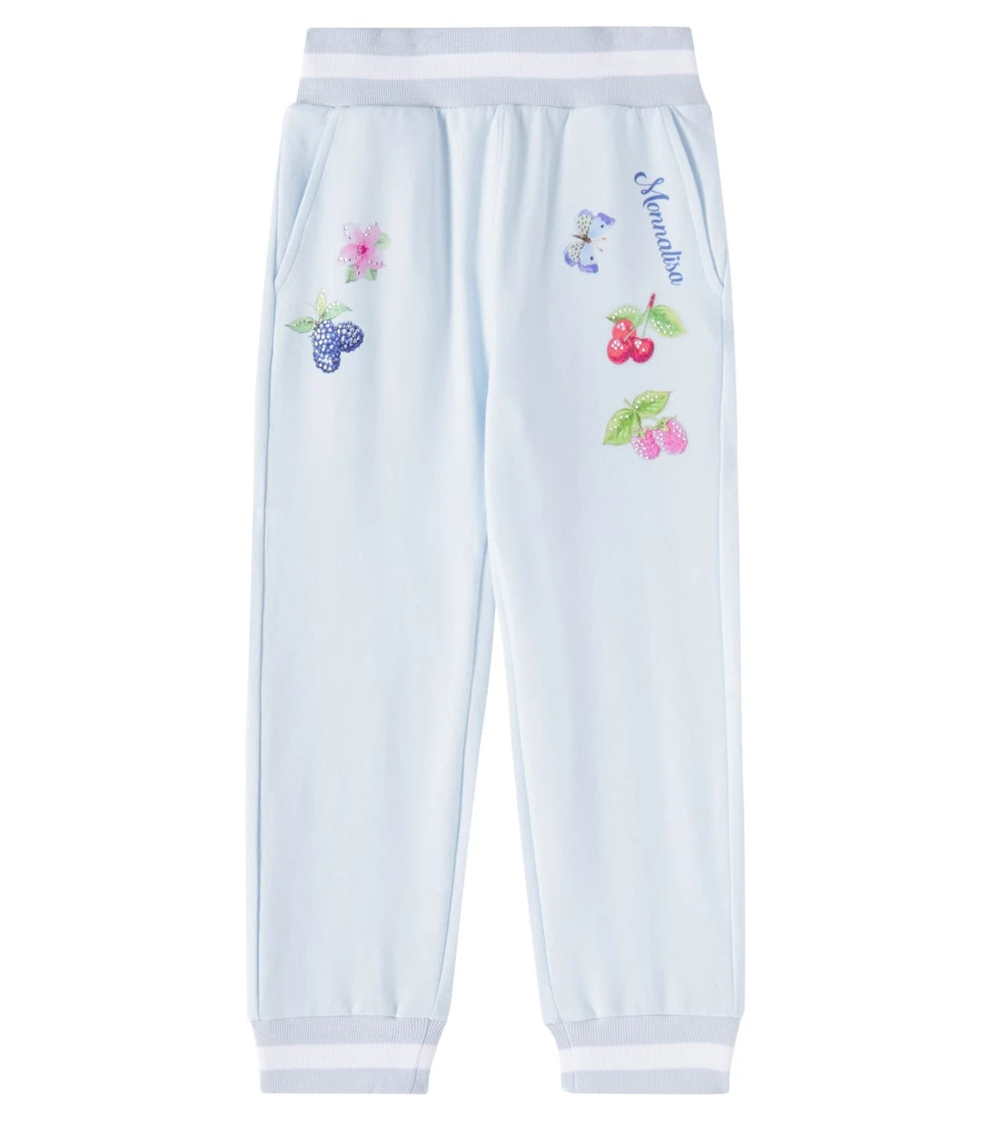 Monnalisa - Printed cotton-blend sweatpants