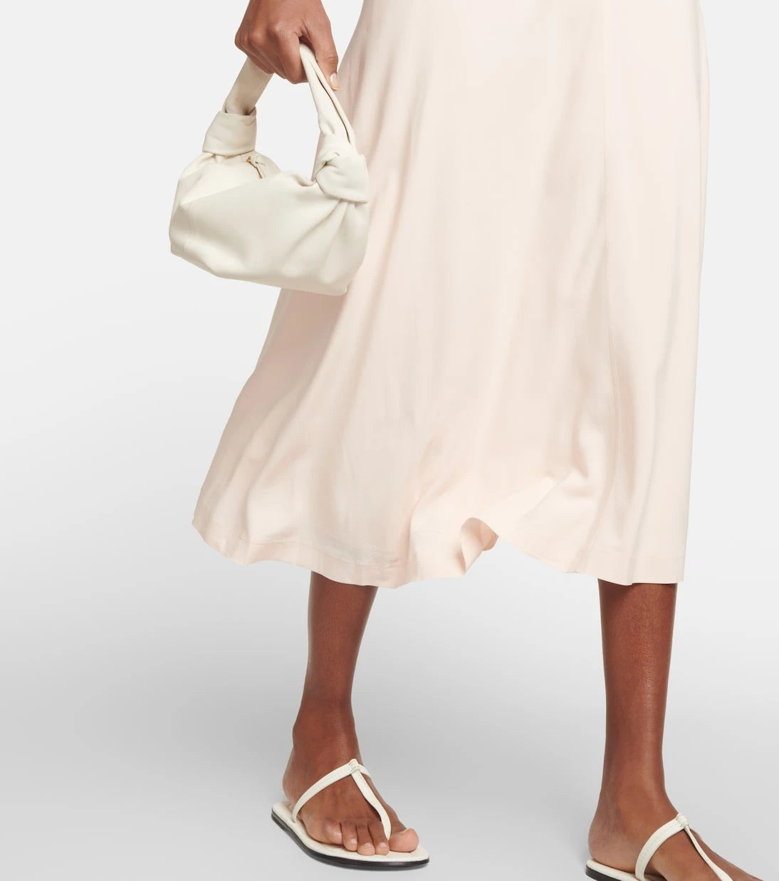 Toteme - Halterneck silk maxi dress