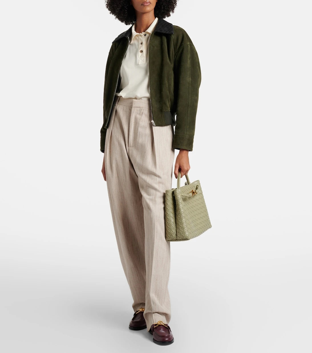 Bottega Veneta - Andiamo Medium leather tote bag