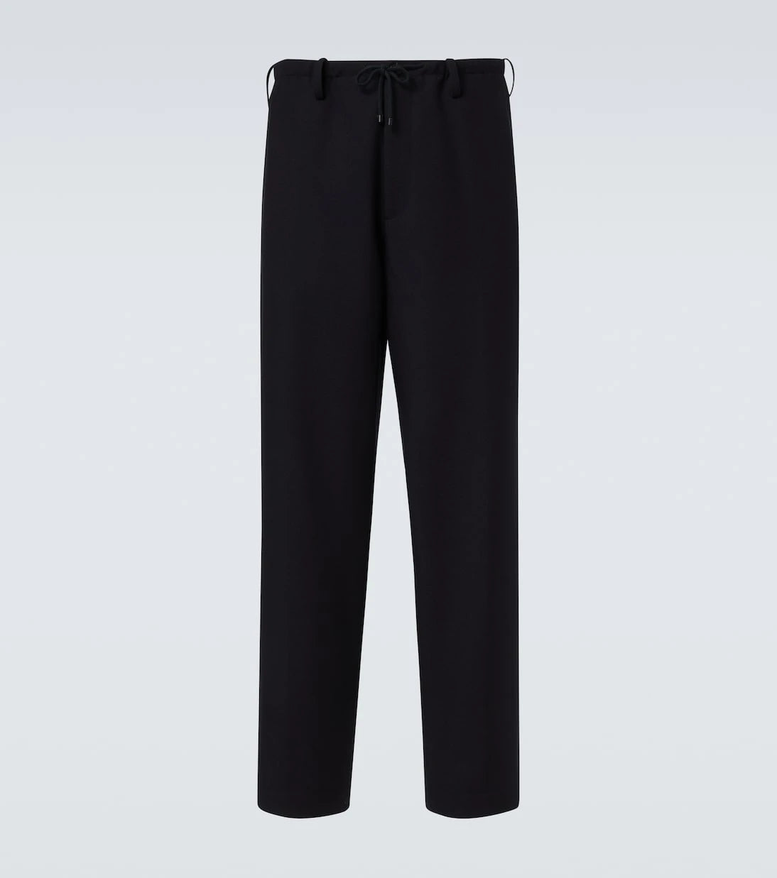 Dries Van Noten - Penny yün düz kesim pantolon
