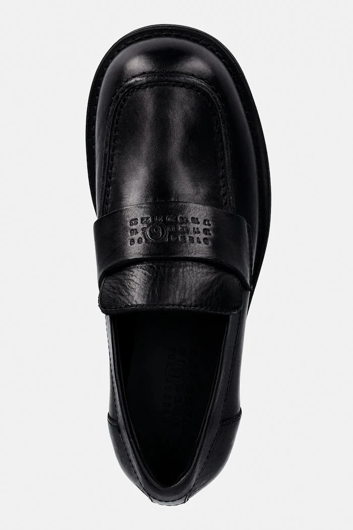 Кожени мокасини MM6 Maison Margiela
