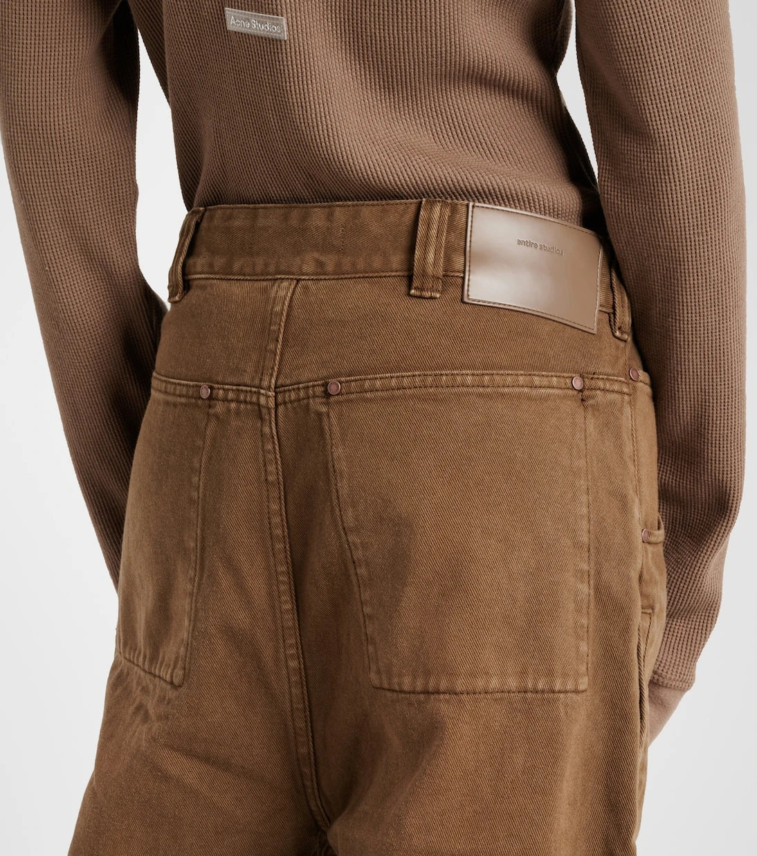 Entire Studios - Gem mid-rise wide-leg jeans