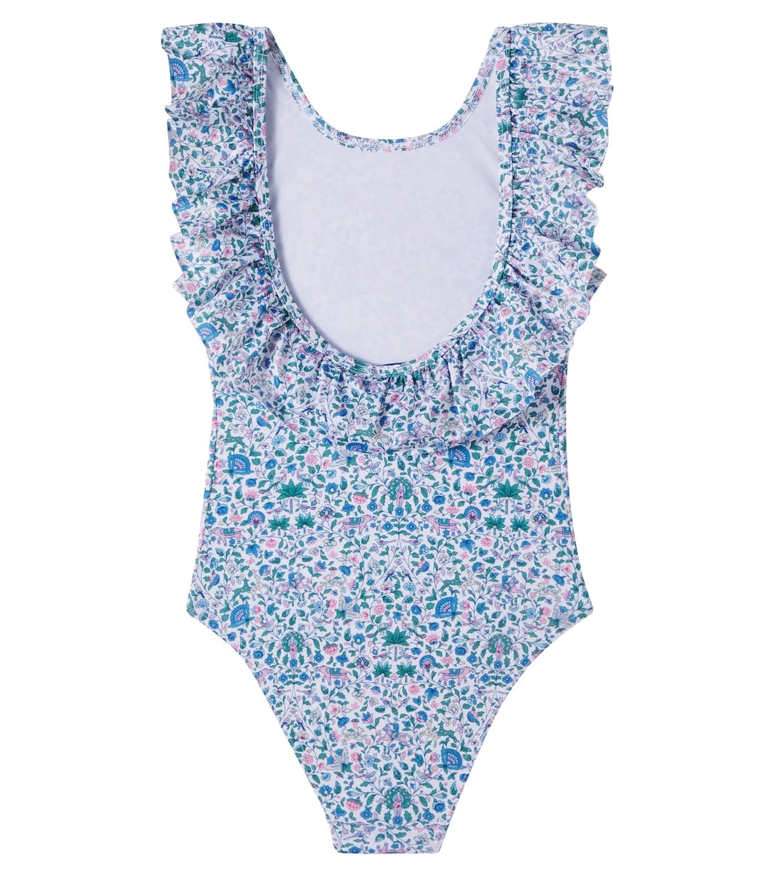 Tartine et Chocolat - Printed ruffled swimsuit