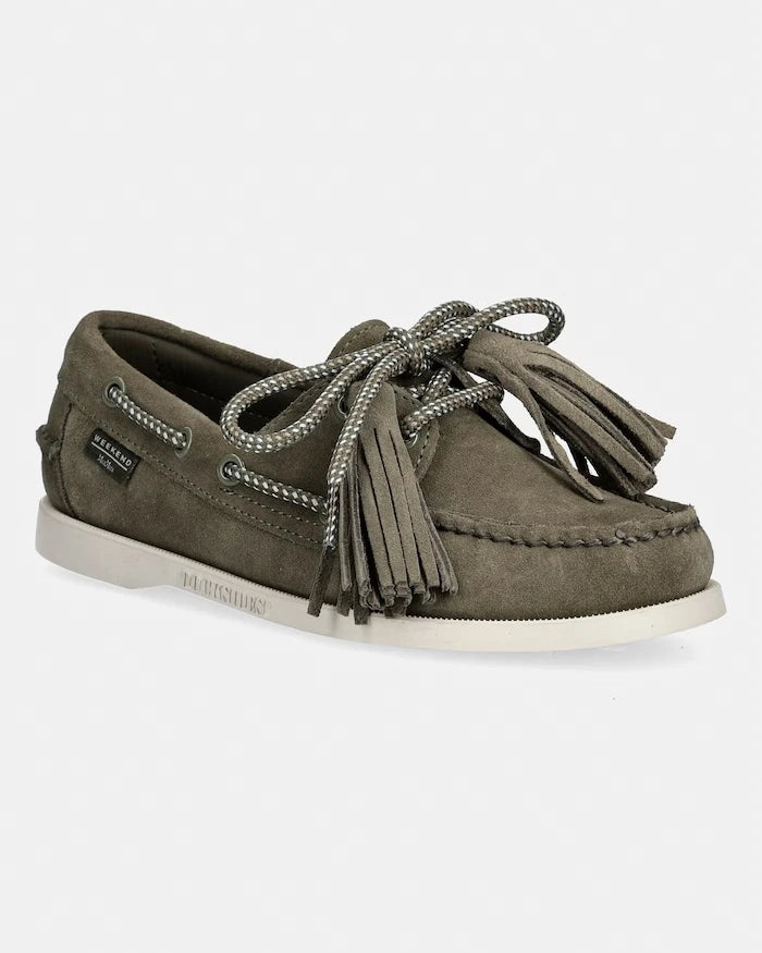 Велурени мокасини Weekend Max Mara Wkadockside