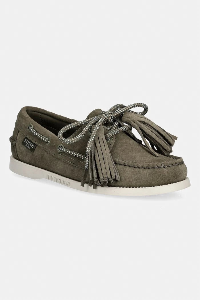 Велурени мокасини Weekend Max Mara Wkadockside