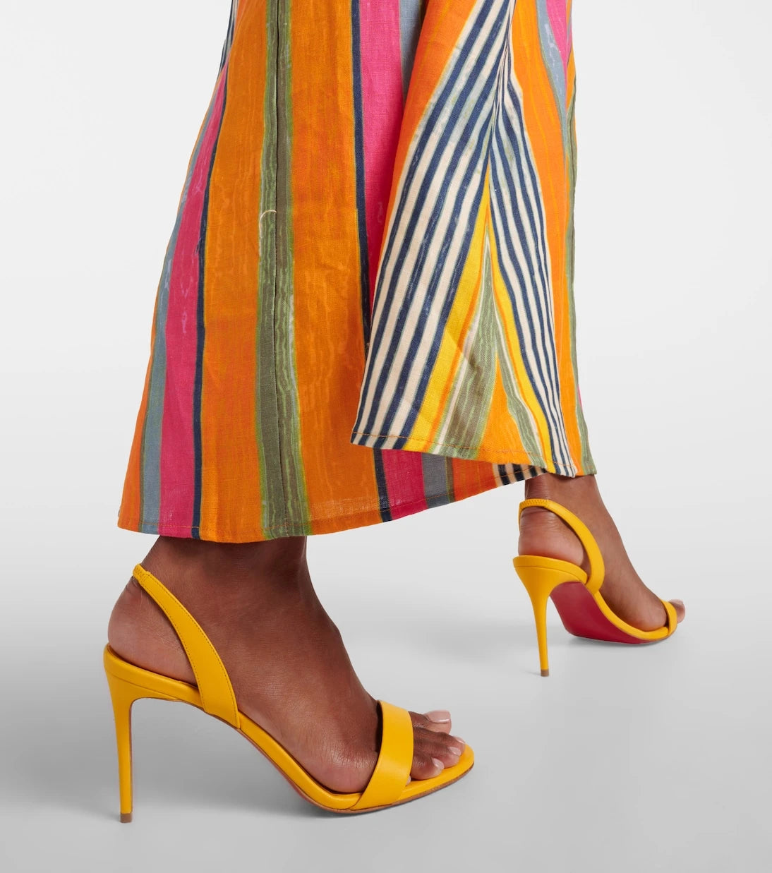Christian Louboutin - O Marylin 100 leather slingback sandals