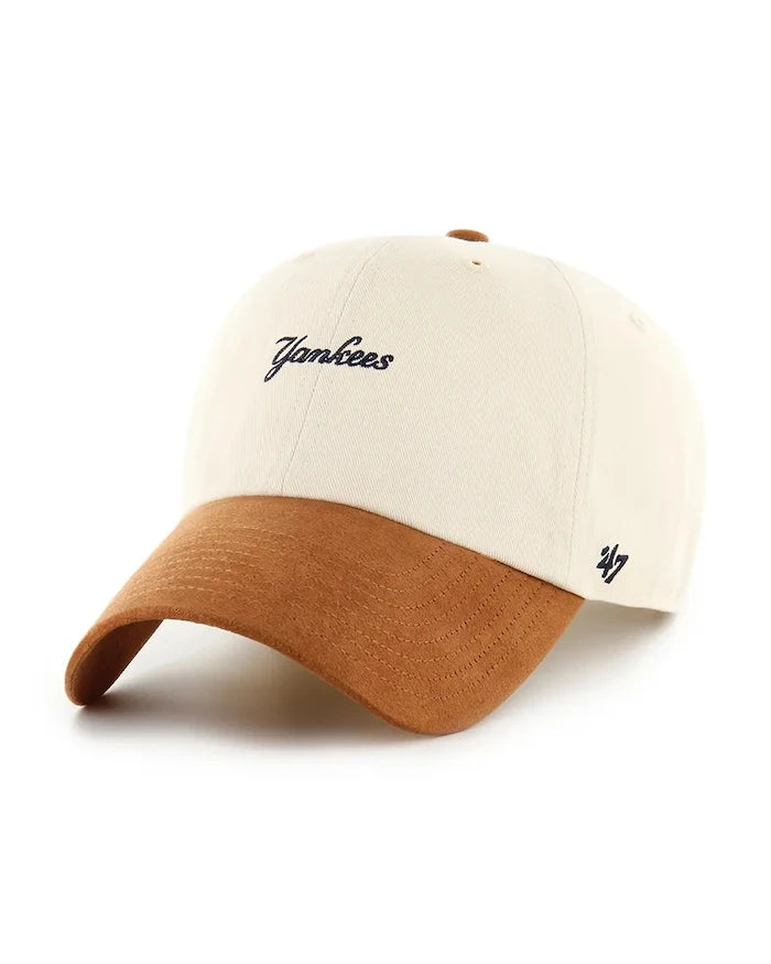 Vizörlü pamuklu şapka 47 brand MLB New York Yankees